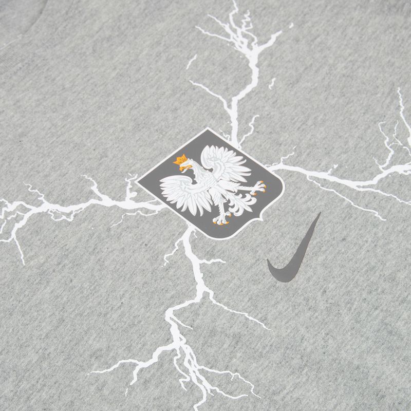 Tricou de fotbal pentru bărbați Nike Graphic Poland dark grey heather 3