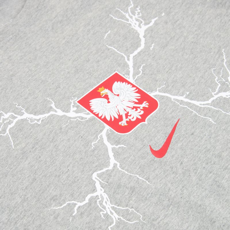 Tricou de fotbal pentru bărbați Nike Graphic Poland dark grey heather 3