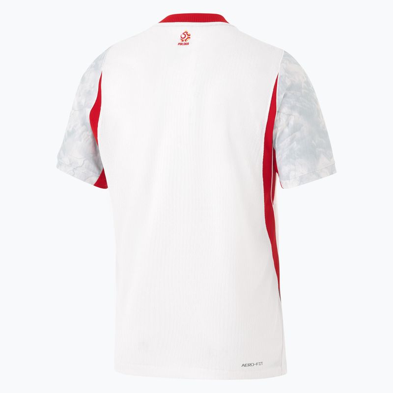 Tricou de fotbal pentru bărbați Nike Dri-Fit ADV Poland Match Home 2026 white/field silver 2