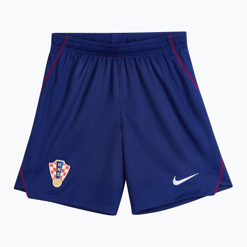 Pantaloni scurți de fotbal pentru bărbați Nike Dri-Fit Croatia Stadium Away deep royal blue 3