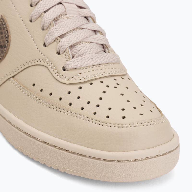 Încălțăminte pentru femei Nike Court Vision Low Premium sanddrift/black/british khaki 7