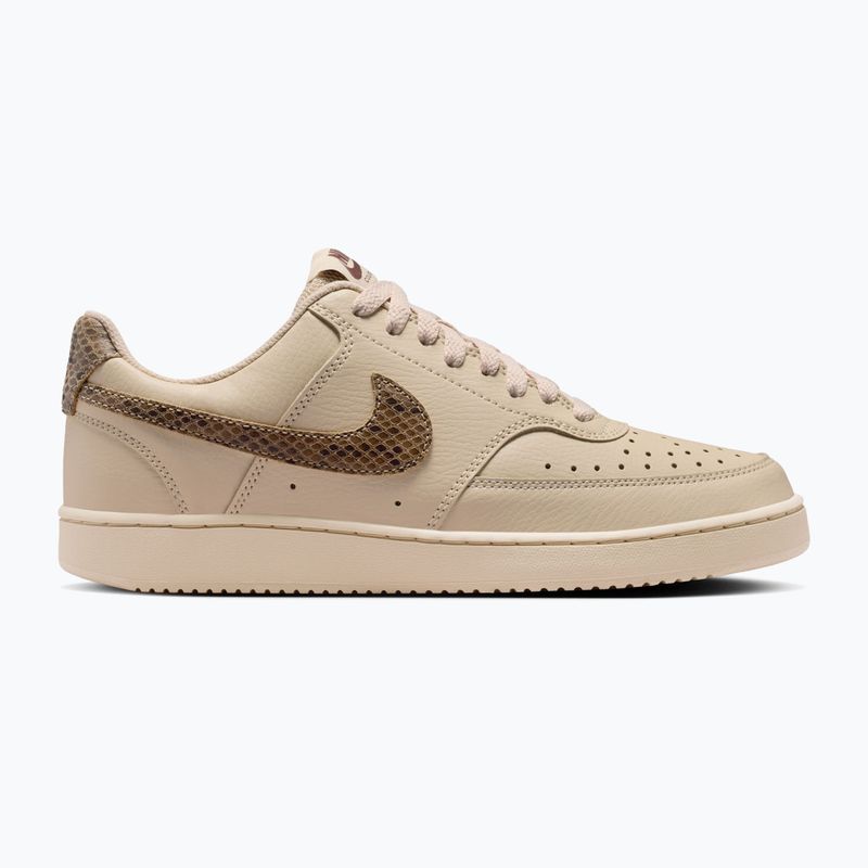Încălțăminte pentru femei Nike Court Vision Low Premium sanddrift/black/british khaki 8