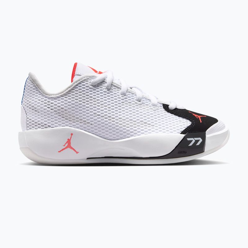 Încălțăminte de baschet pentru copii Jordan Gap 77 GS Jr white/black/sail/bright crimson 8