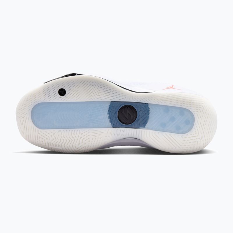 Încălțăminte de baschet pentru copii Jordan Gap 77 GS Jr white/black/sail/bright crimson 10