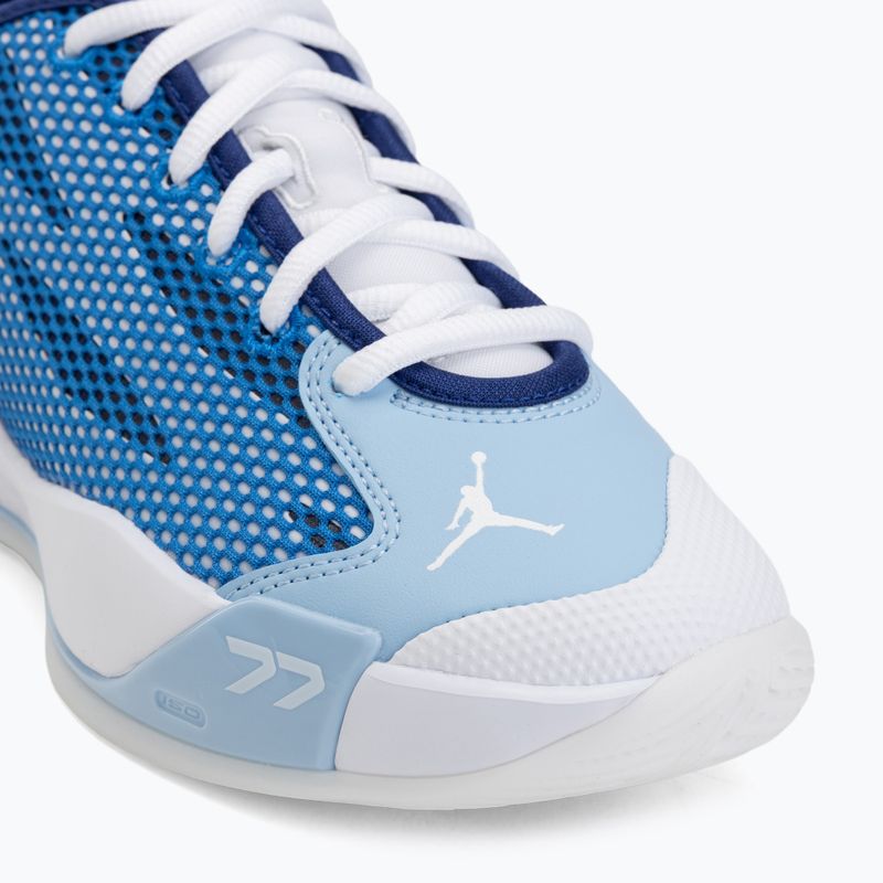 Buty do koszykówki dziecięce  Nike Jordan Luka 77 GS Jr white/signal blue/psychic blue 7