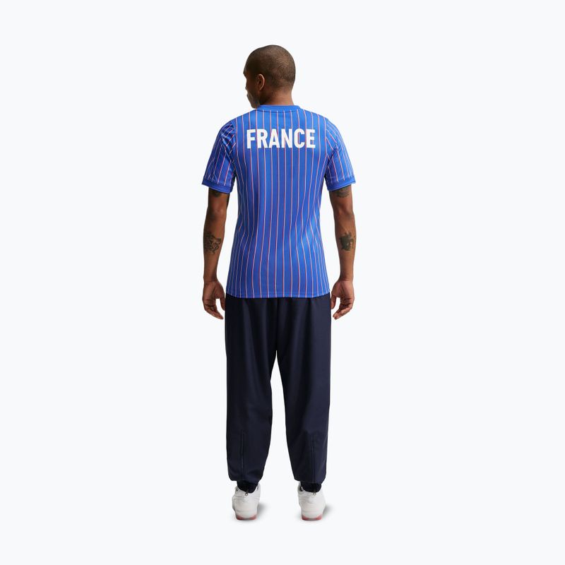 Tricou de fotbal pentru bărbați Nike FFF Academy Pro Pre-Match game royal/university red/white 3