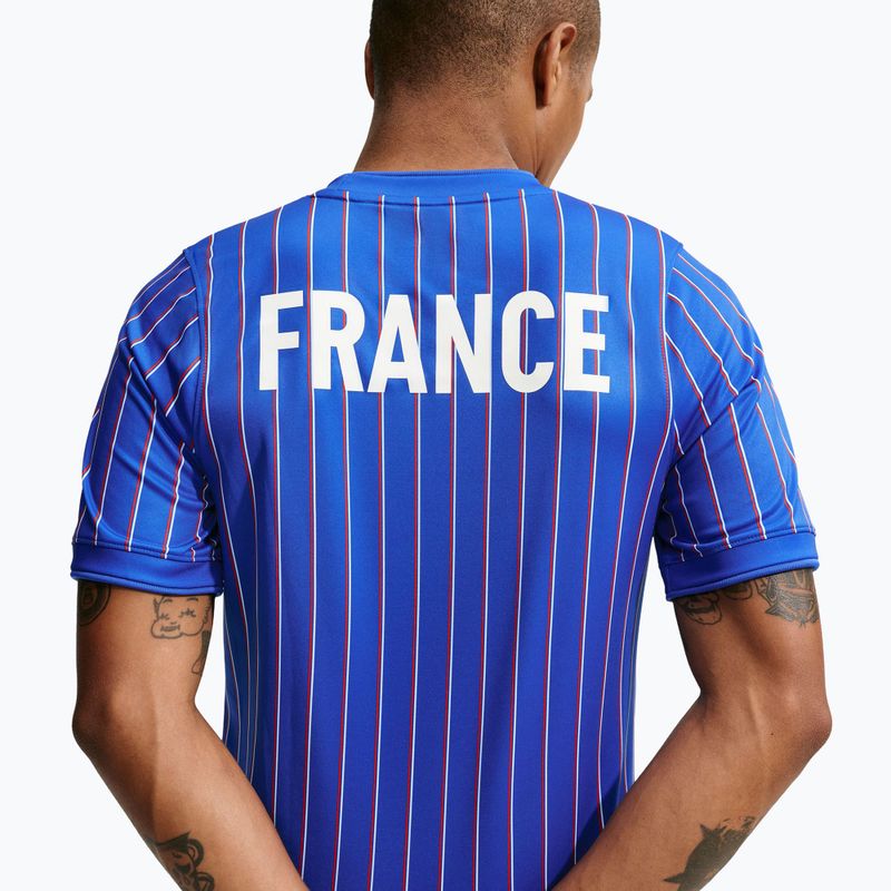 Tricou de fotbal pentru bărbați Nike FFF Academy Pro Pre-Match game royal/university red/white 5