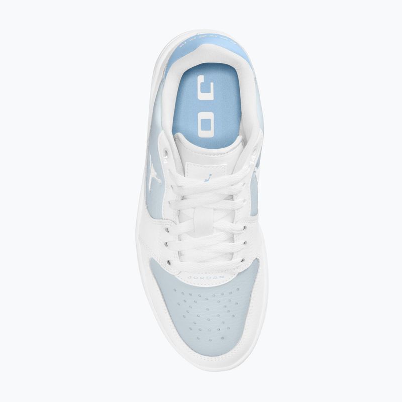 Încălțăminte pentru femei Nike Jordan Court Connect Low white/aura/psychic blue 4