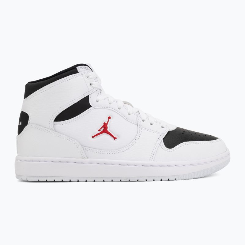 Buty męskie Nike Jordan Court Connect Mid white/black/gym red 2