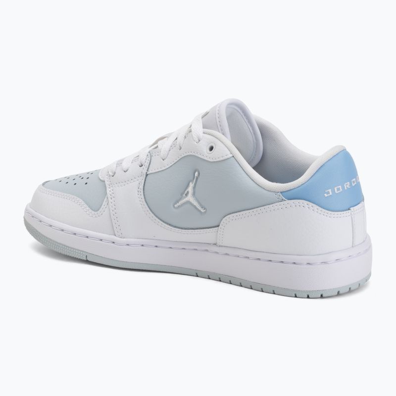 Încălțăminte damă Jordan Court Connect Low white/aura/psychic blue 3