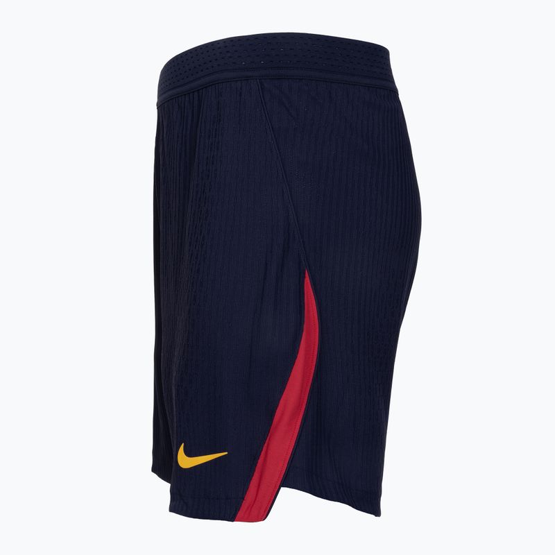 Pantaloni scurți de fotbal pentru bărbați Nike FC Barcelona Dri-Fit ADV Match blackened blue/mineral yellow 3