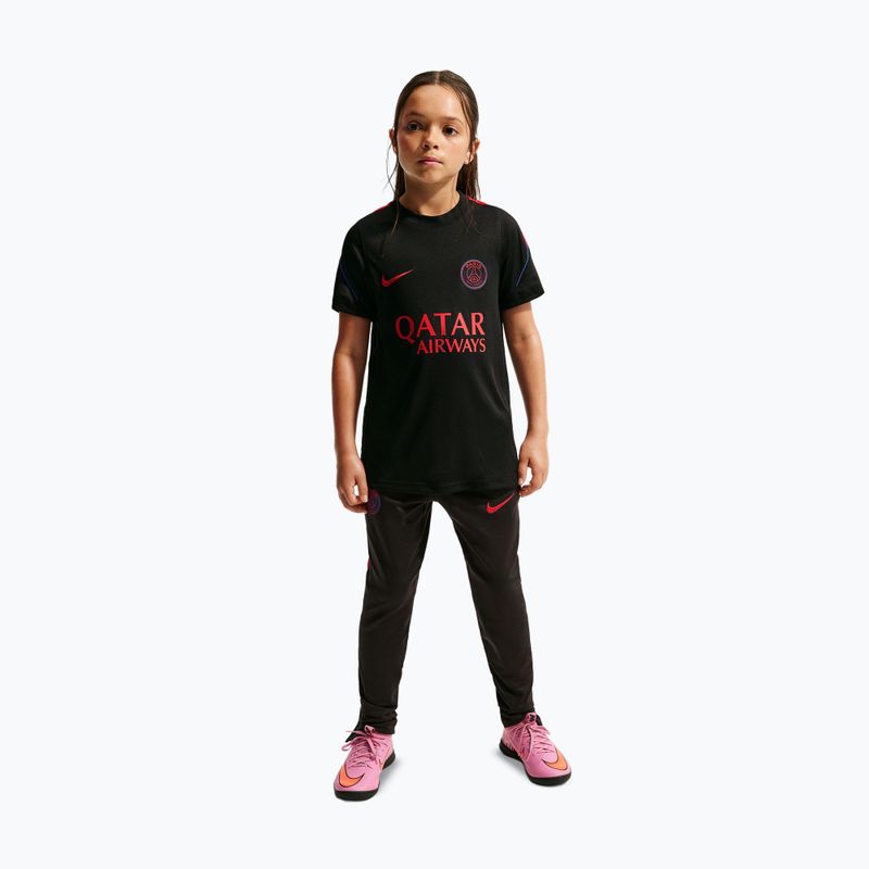 Tricou de fotbal pentru copii Nike Paris Saint-Germain Strike Dri-Fit black/hyper royal/global red/global red 2