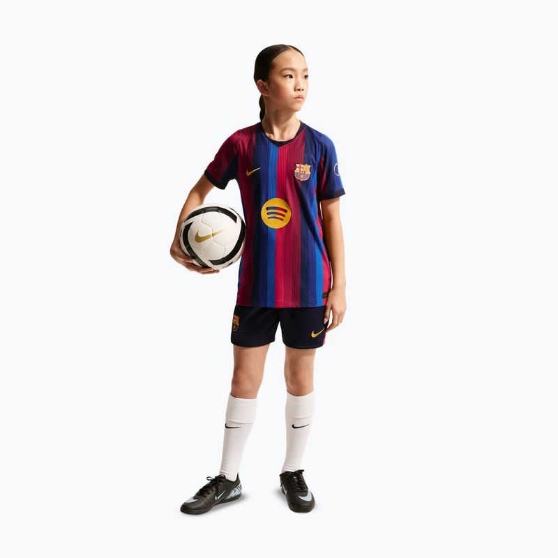 Tricou de fotbal pentru copii Nike FC Barcelona Dri-Fit ADV Match deep garnet/blue void 5
