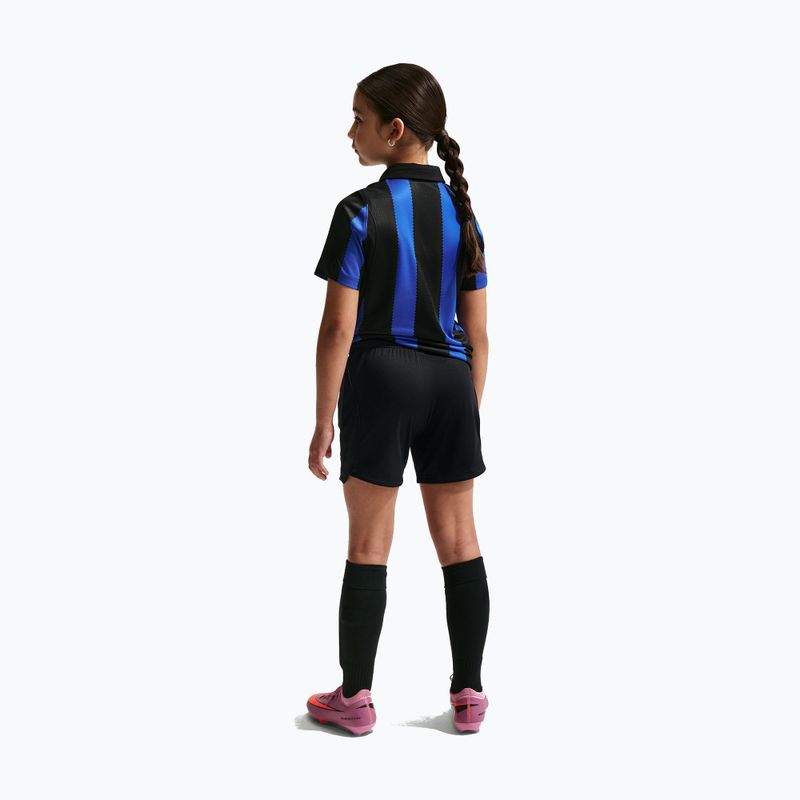 Pantaloni scurți de fotbal pentru copii Nike Inter Milan Dri-Fit Stadium Home black/university gold 3