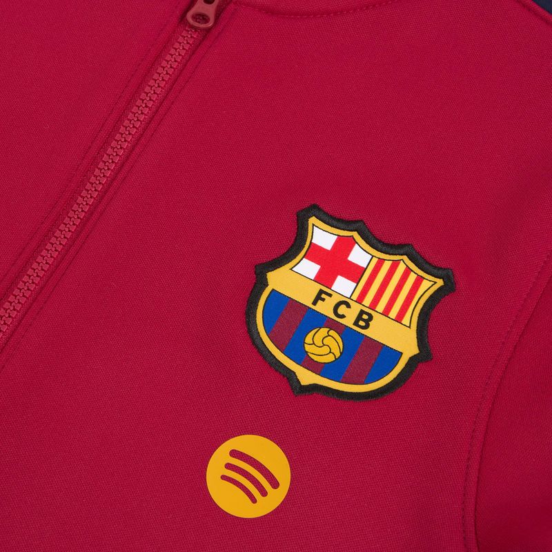 Trening de fotbal pentru copii Nike FC Barcelona Strike Dri-Fit Soccer Knit noble red/blackened blue 5