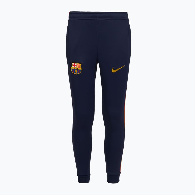 Trening de fotbal pentru copii Nike FC Barcelona Strike Dri-Fit Soccer Knit noble red/blackened blue 8