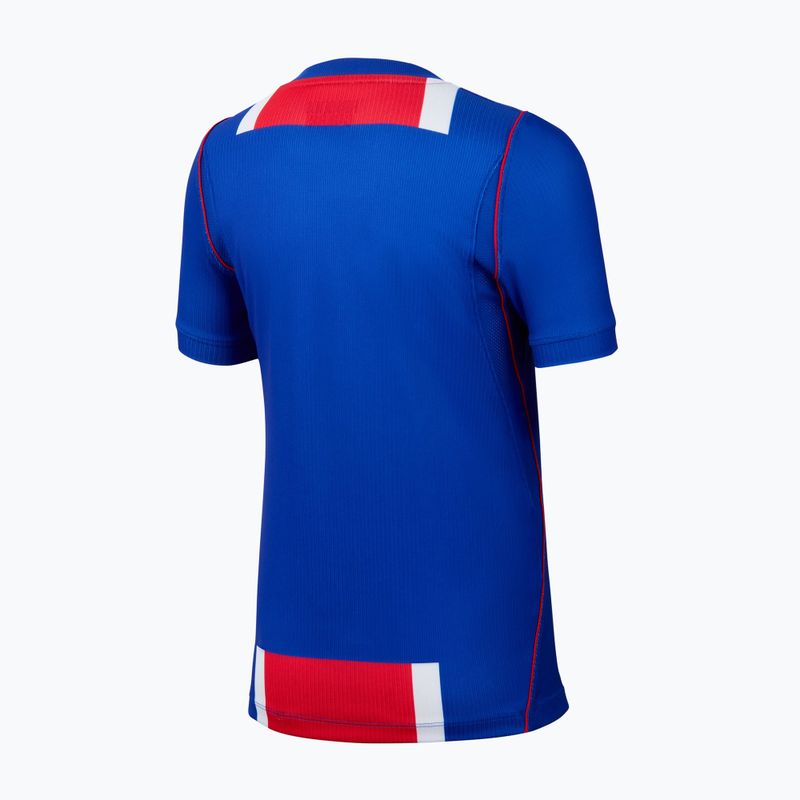 Tricou de fotbal pentru copii Nike Paris Saint-Germain Dri-Fit Stadium Home old royal/white/university red/white 2