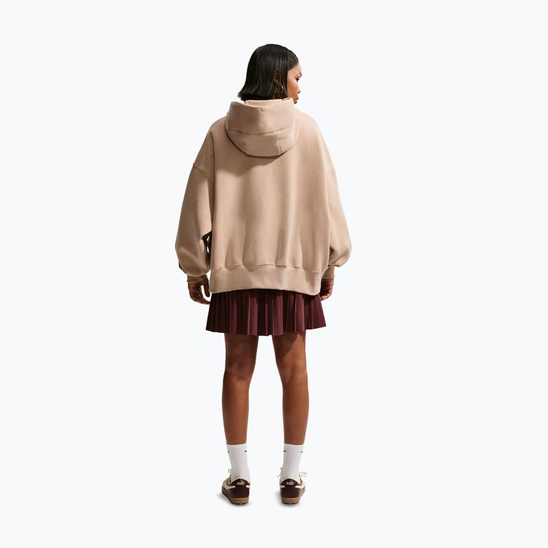 Bluză pentru femei Nike Sportswear Phoenix Fleece Oversized linen/sail 3