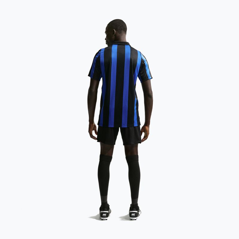 Pantaloni scurți de fotbal pentru bărbați Nike Inter Milan Dri-Fit Stadium Home black/university gold 3