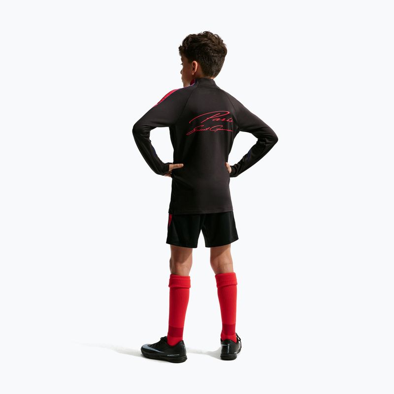 Pantaloni scurți de fotbal pentru copii Nike Paris Saint-Germain Strike black/hyper royal/global red/global red 4
