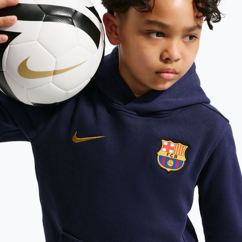 Hanorac pentru copii Nike FC Barcelona Club 6