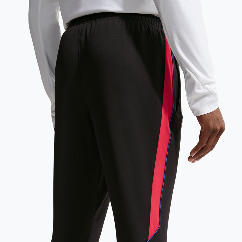Pantaloni de fotbal pentru bărbați Nike Paris Saint-Germain Strike Dri-Fit black/global red/global red 6