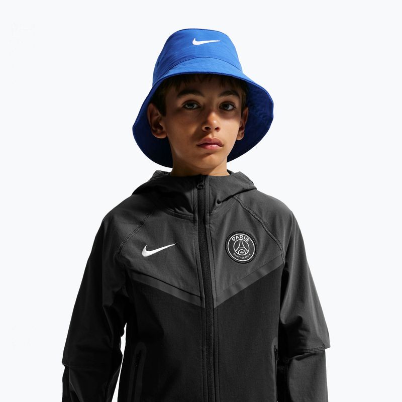 Geacă de fotbal pentru copii Nike Paris Saint-Germain Tech Full Zip black/anthracite/white 4
