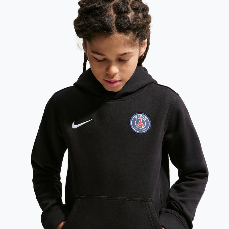 Bluză pentru copii Nike Paris Saint-Germain Club black/white 4