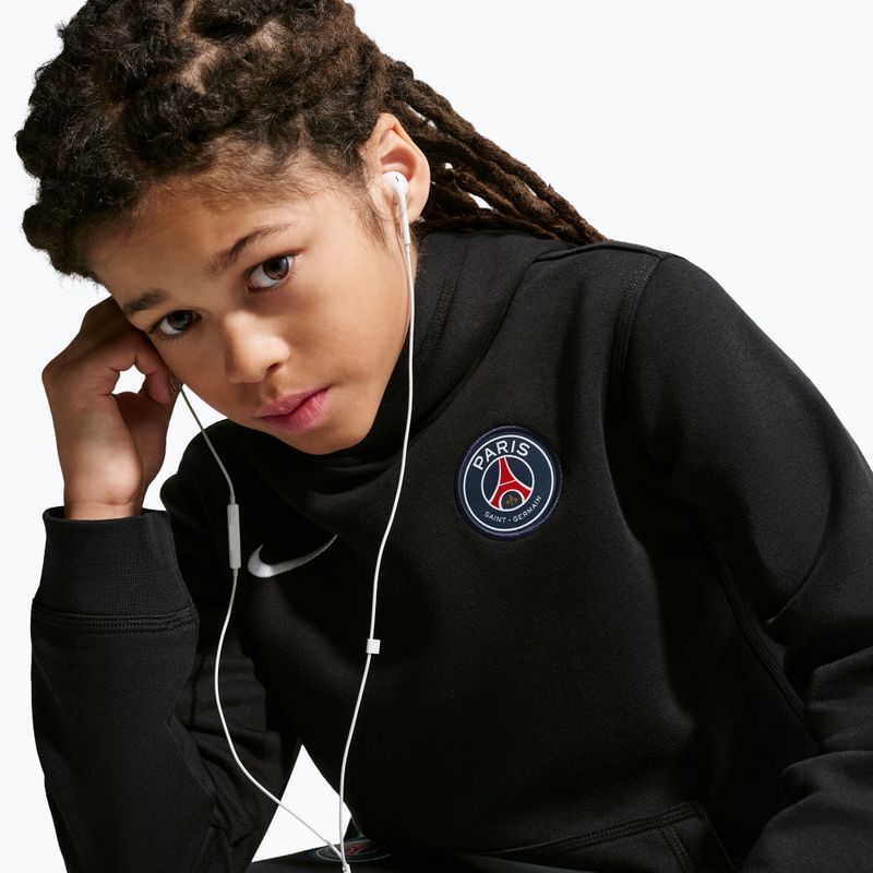 Bluză pentru copii Nike Paris Saint-Germain Club black/white 6