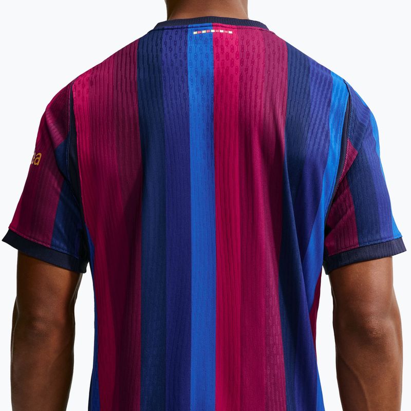 Tricou de fotbal pentru bărbați Nike FC Barcelona Dri-Fit ADV Match deep garnet/blue void 5