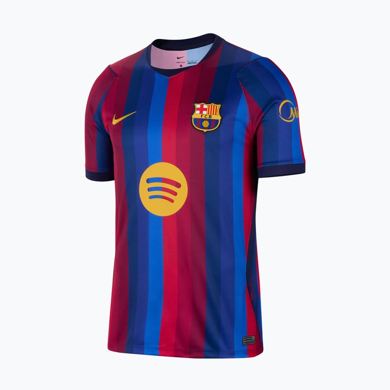 Tricou de fotbal pentru bărbați Nike FC Barcelona Dri-Fit Stadium Home deep garnet/blue void/mineral yellow 7