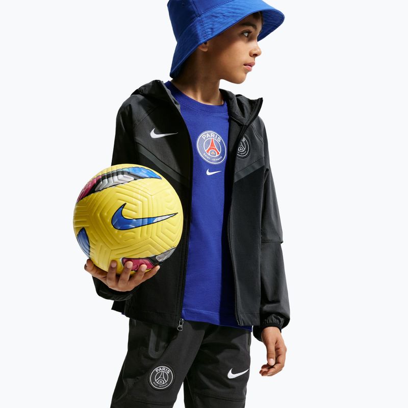 Pantaloni de fotbal pentru copii Nike Paris Saint-Germain Tech Tech Woven black/white 4