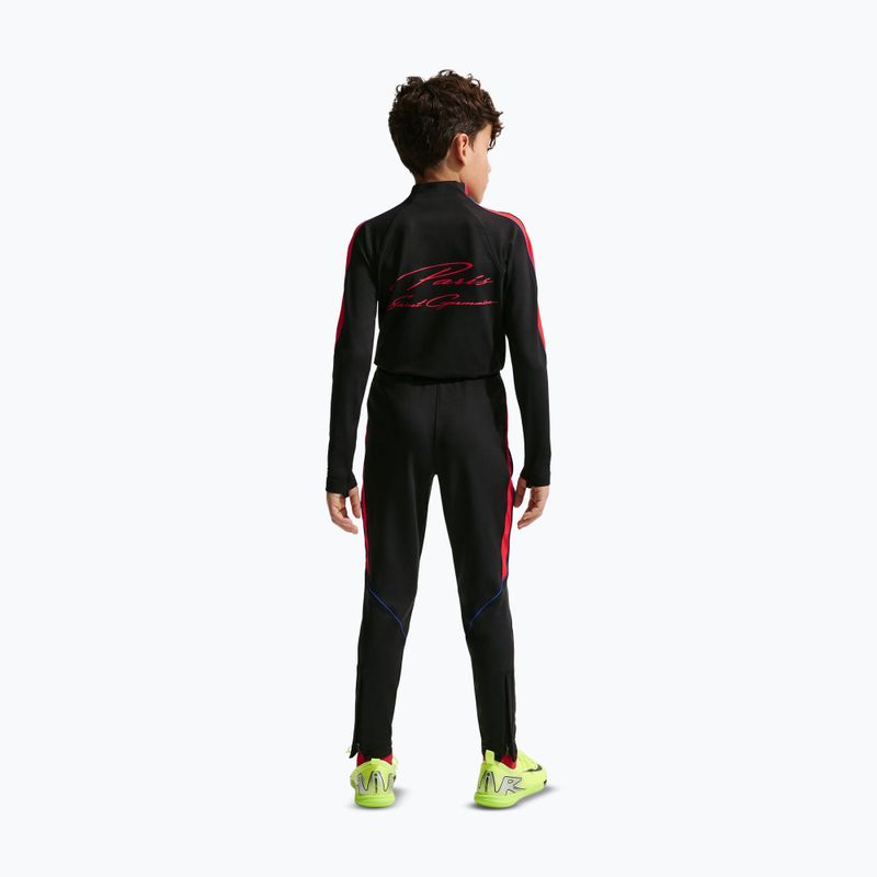 Pantaloni de fotbal pentru copii Nike Paris Saint-Germain Strike Dri-Fit black/global red/global red 3