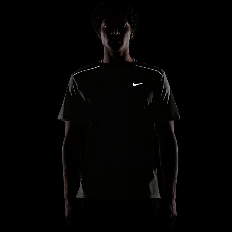 Tricou de alergare pentru bărbați Nike Miler Dri-Fit UV grey fog/particle grey 7