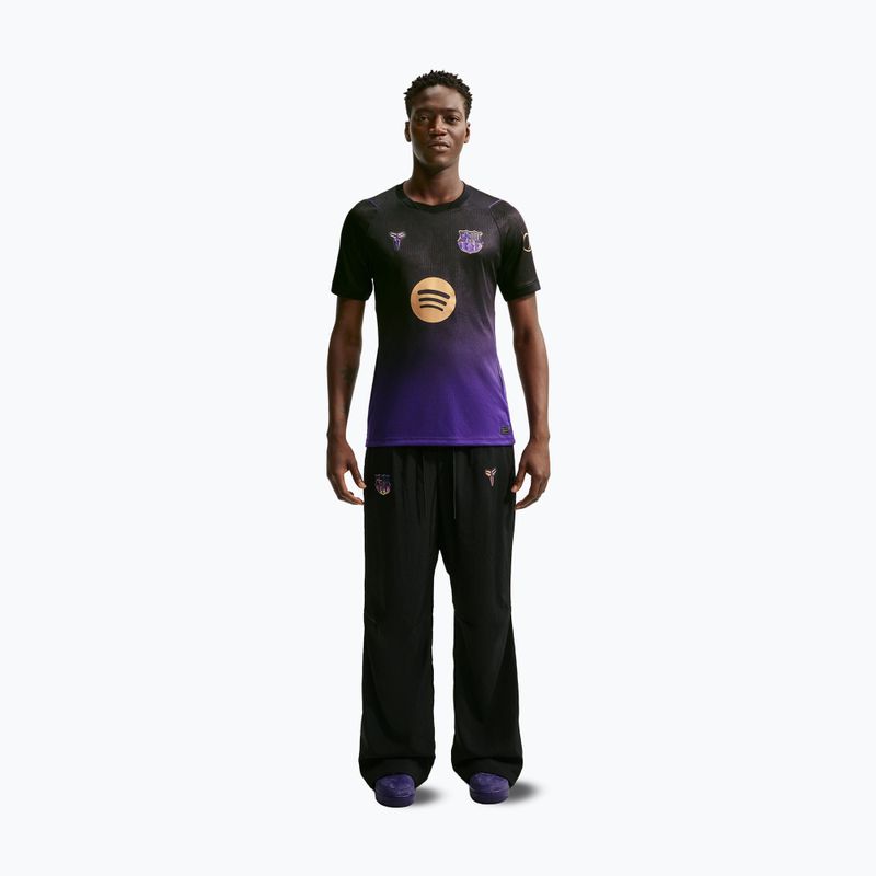 Tricou de fotbal pentru bărbați Nike FC Barcelona 2026/27 Stadium Away field purple/field purple/metallic gold 2