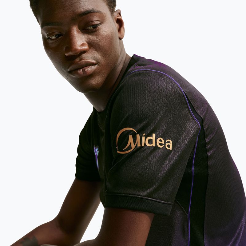 Tricou de fotbal pentru bărbați Nike FC Barcelona 2026/27 Stadium Away field purple/field purple/metallic gold 6