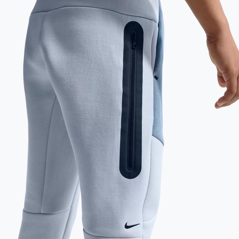 Pantaloni pentru copii Nike Sportswear Tech Fleece hydrogen blue/work blue/black/black 5