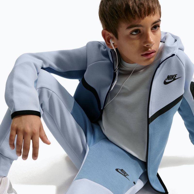 Pantaloni pentru copii Nike Sportswear Tech Fleece hydrogen blue/work blue/black/black 6