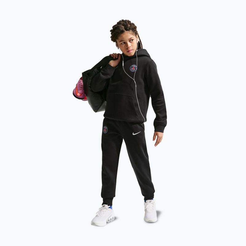 Pantaloni pentru copii Nike Paris Saint-Germain Club Fleece Jogger black/white 2