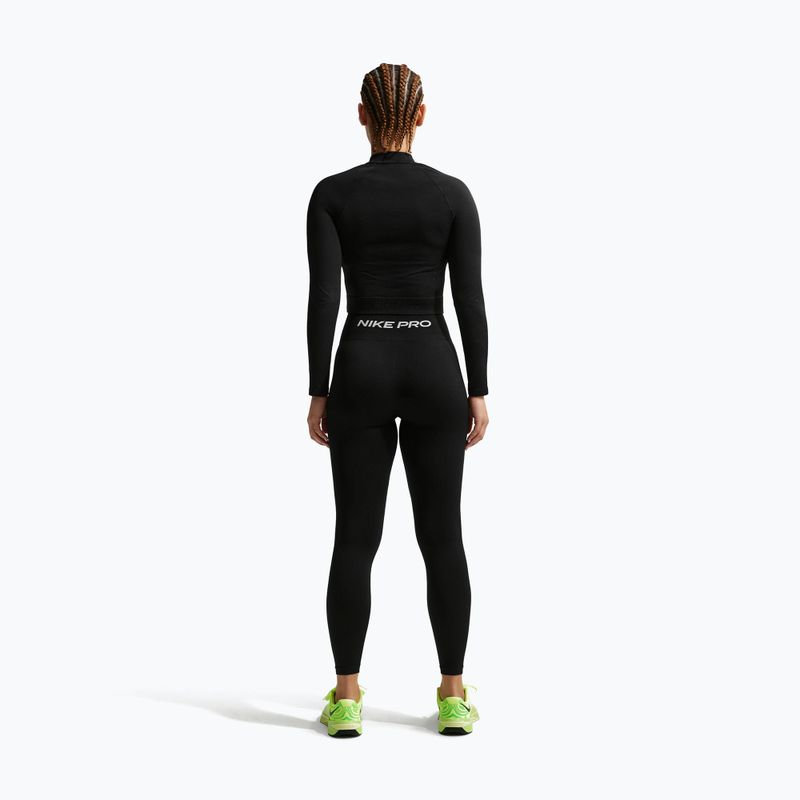 Colanți pentru femei Nike Pro Seamless black/white 3