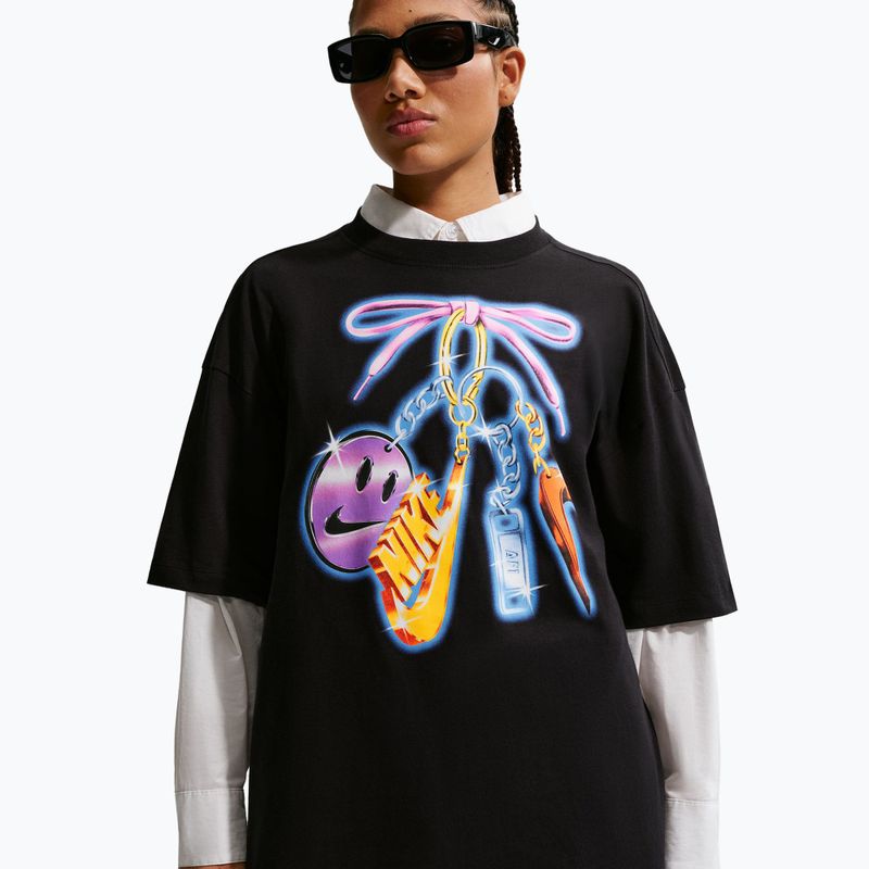 Tricou damă Nike Sportswear Classic Oversized 010 negru 4
