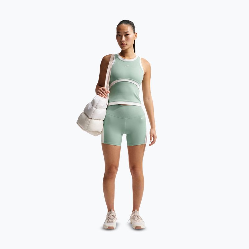 Tricou de antrenament pentru femei Nike One Dri-Fit steam/white/white 2