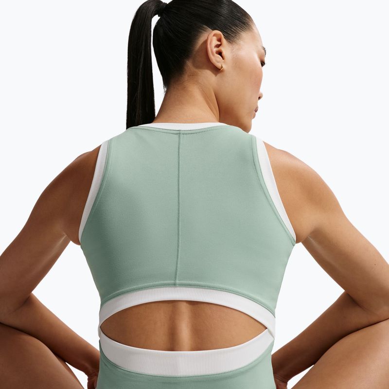 Tricou de antrenament pentru femei Nike One Dri-Fit steam/white/white 6