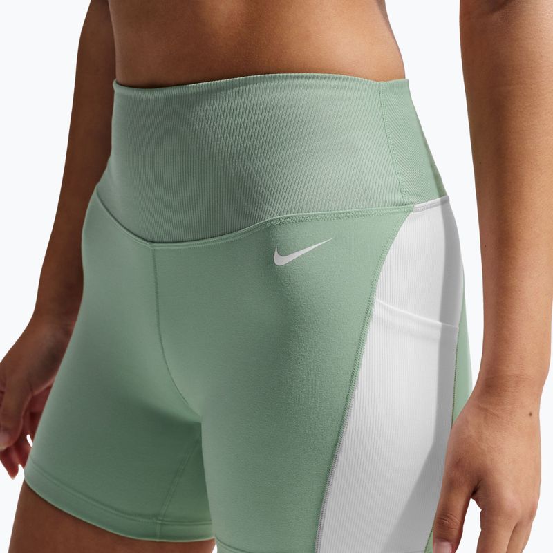 Pantaloni scurți pentru femei Nike One High Waisted Biker 5" steam/white/white 5