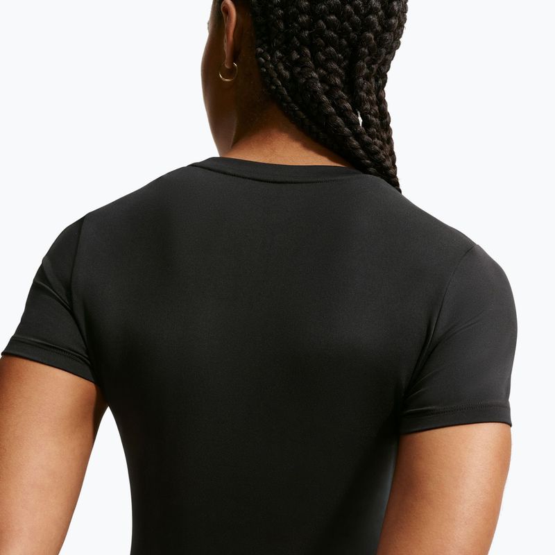 Tricou de antrenament pentru femei Nike One Fitted black/white 6
