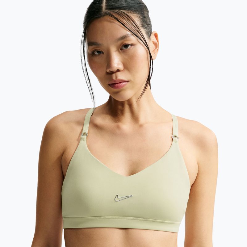 Sutien de antrenament Nike Indy Padded Gloss olive aura 5
