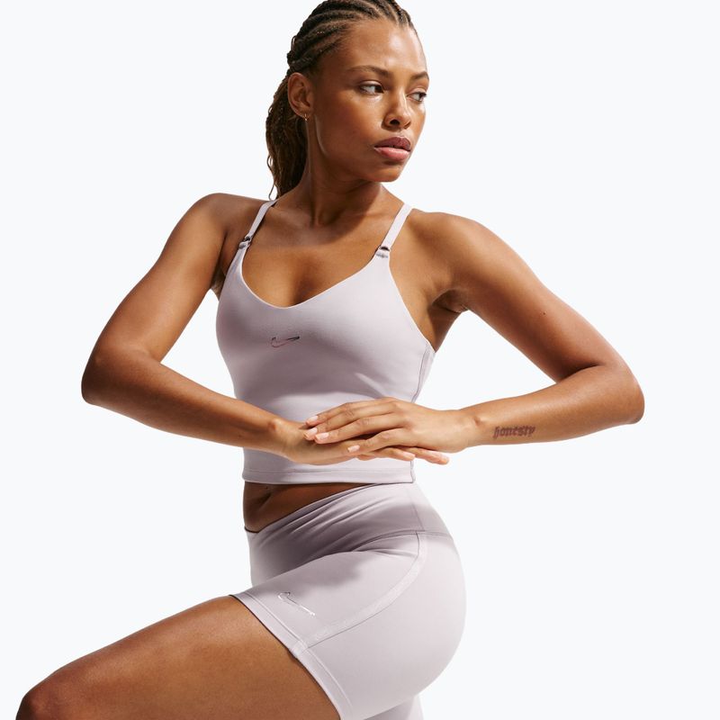 Sutien de antrenament Nike Light Support Padded platinum violet 5