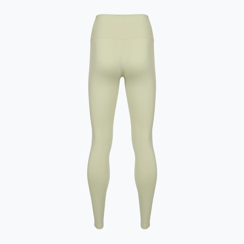 Colanți pentru femei Nike One High-Waisted Seamless olive aura 2