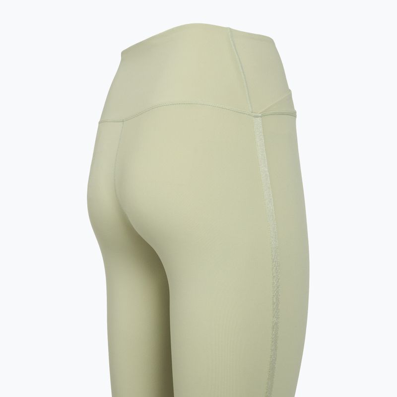 Colanți pentru femei Nike One High-Waisted Seamless olive aura 4