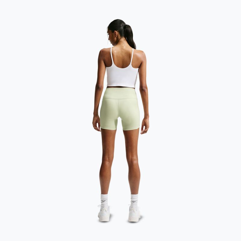 Pantaloni scurți pentru femei Nike One Biker 5" olive aura 6